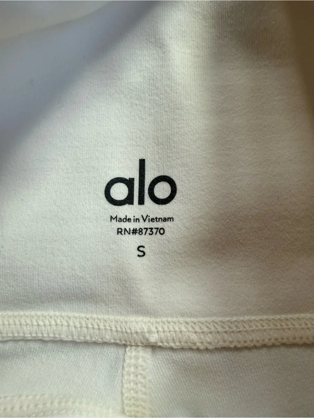 Alo Yoga Airbrush High-Waist Leggings White Size S